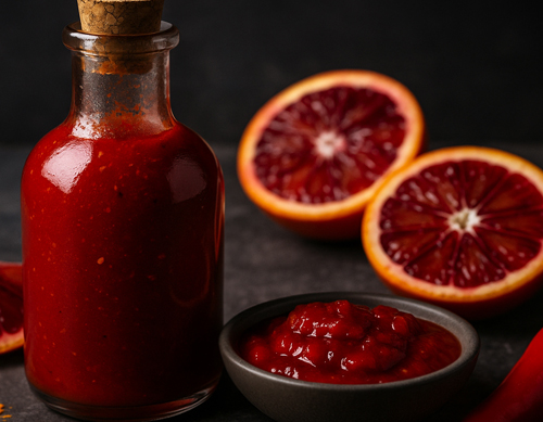 Blood Orange Inferno Saucen Rezeptbuch
