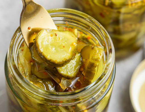 Bread and Butter Pickles Saucen Rezeptbuch
