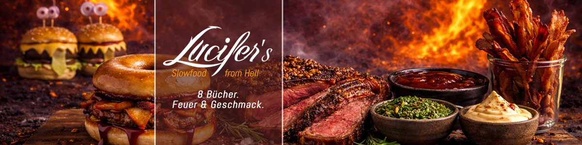 Lucifers Slowfood Header Barbecue Rezeptbücher